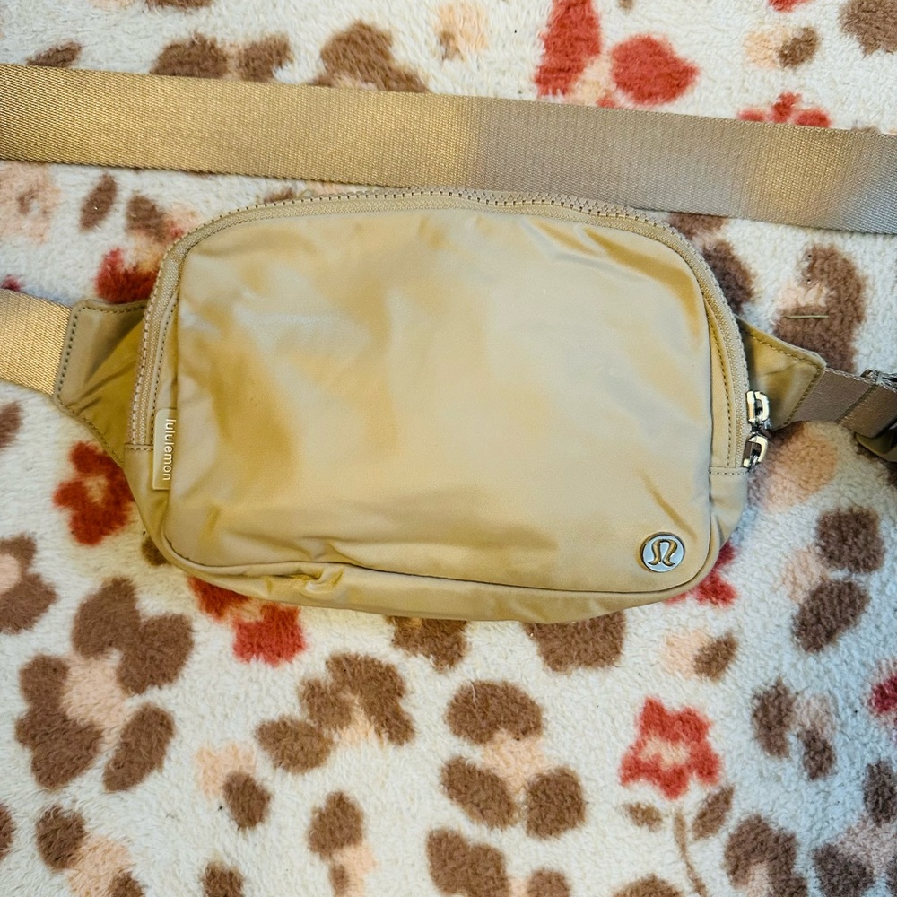 lululemon athletica Tan Crossbody Bag